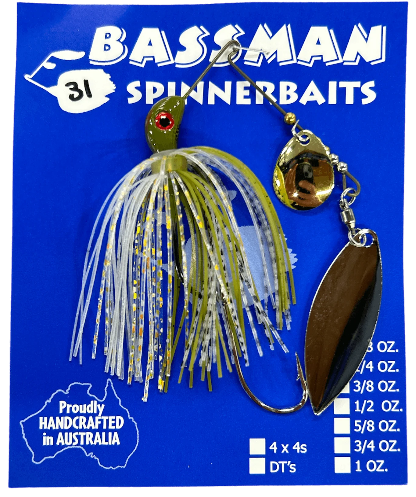 Bassman Spinnerbaits Carls Compact 1/4oz - Image 10