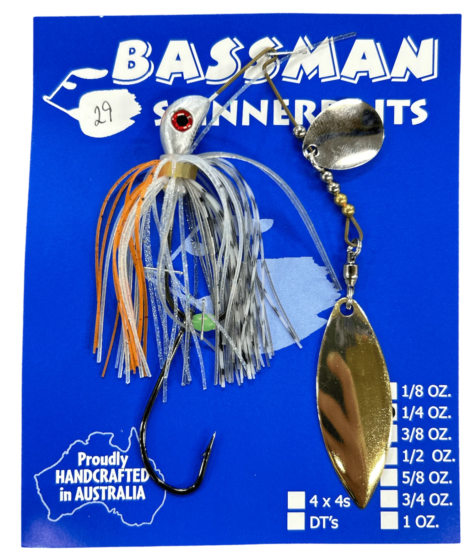 Bassman Spinnerbaits Carls Compact 1/4oz - Image 9