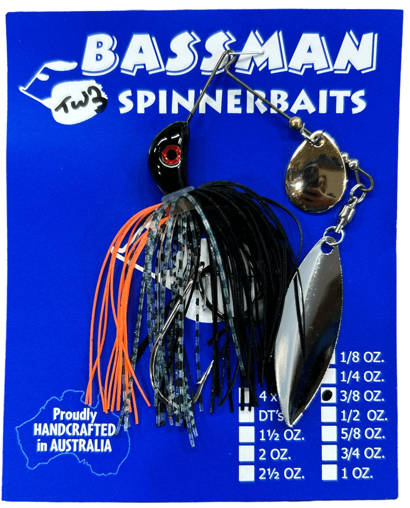 Bassman Spinnerbaits Carls Compact 3/8oz - Image 2