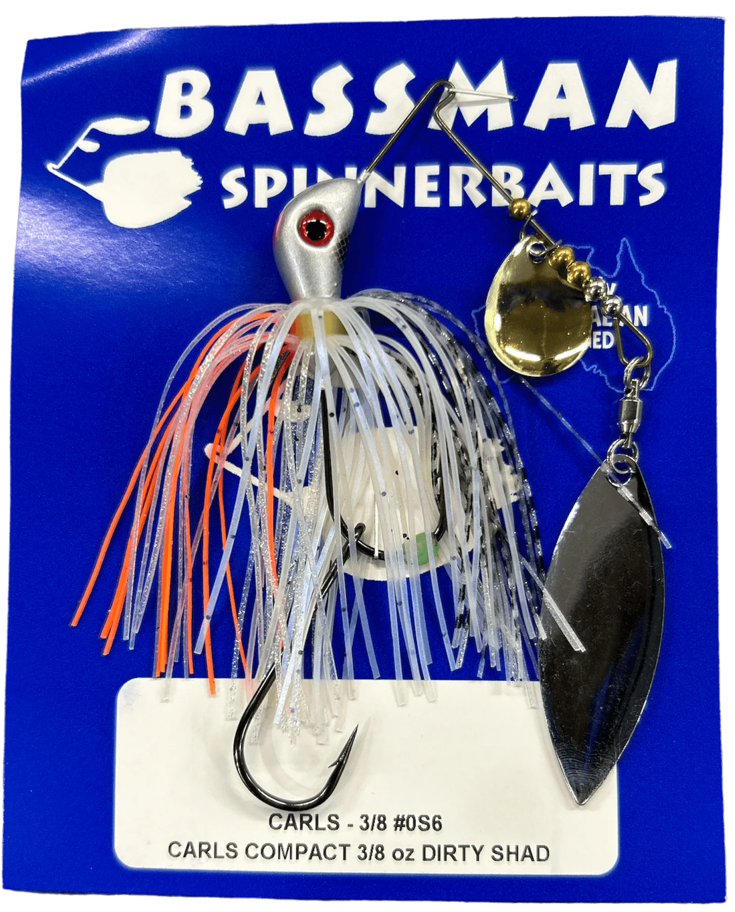 Bassman Spinnerbaits Carls Compact 3/8oz - Image 4