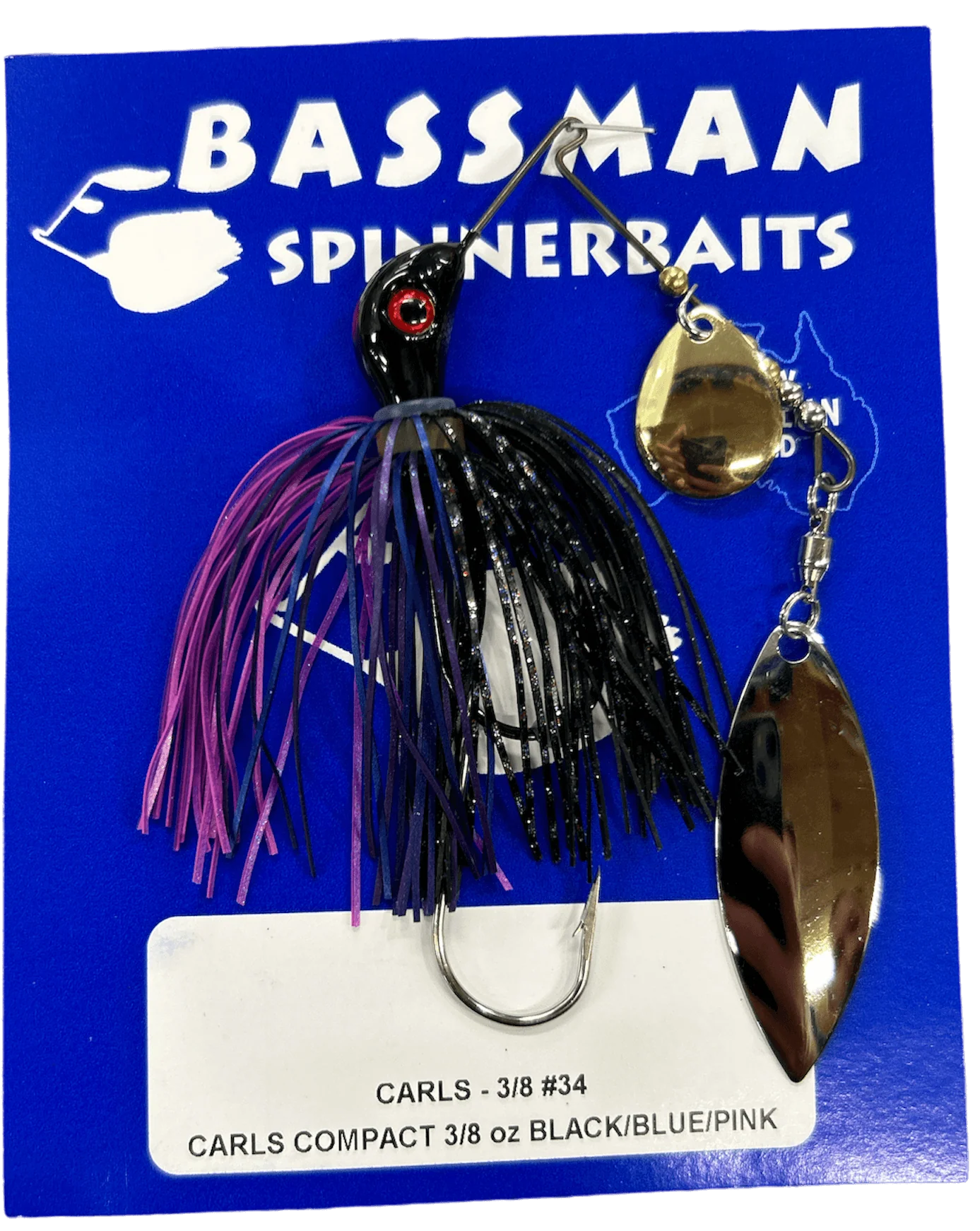 Bassman Spinnerbaits Carls Compact 3/8oz - Image 6