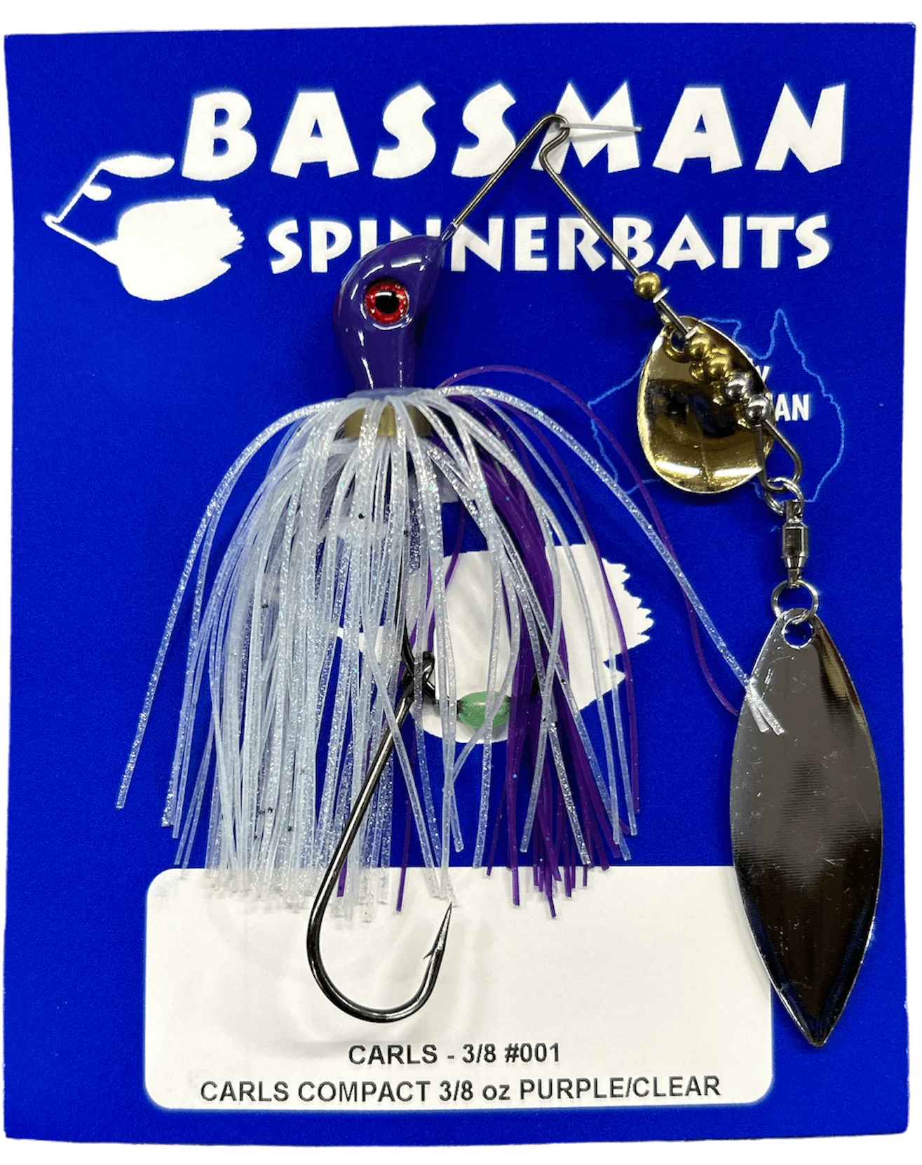 Bassman Spinnerbaits Carls Compact 3/8oz - Image 9