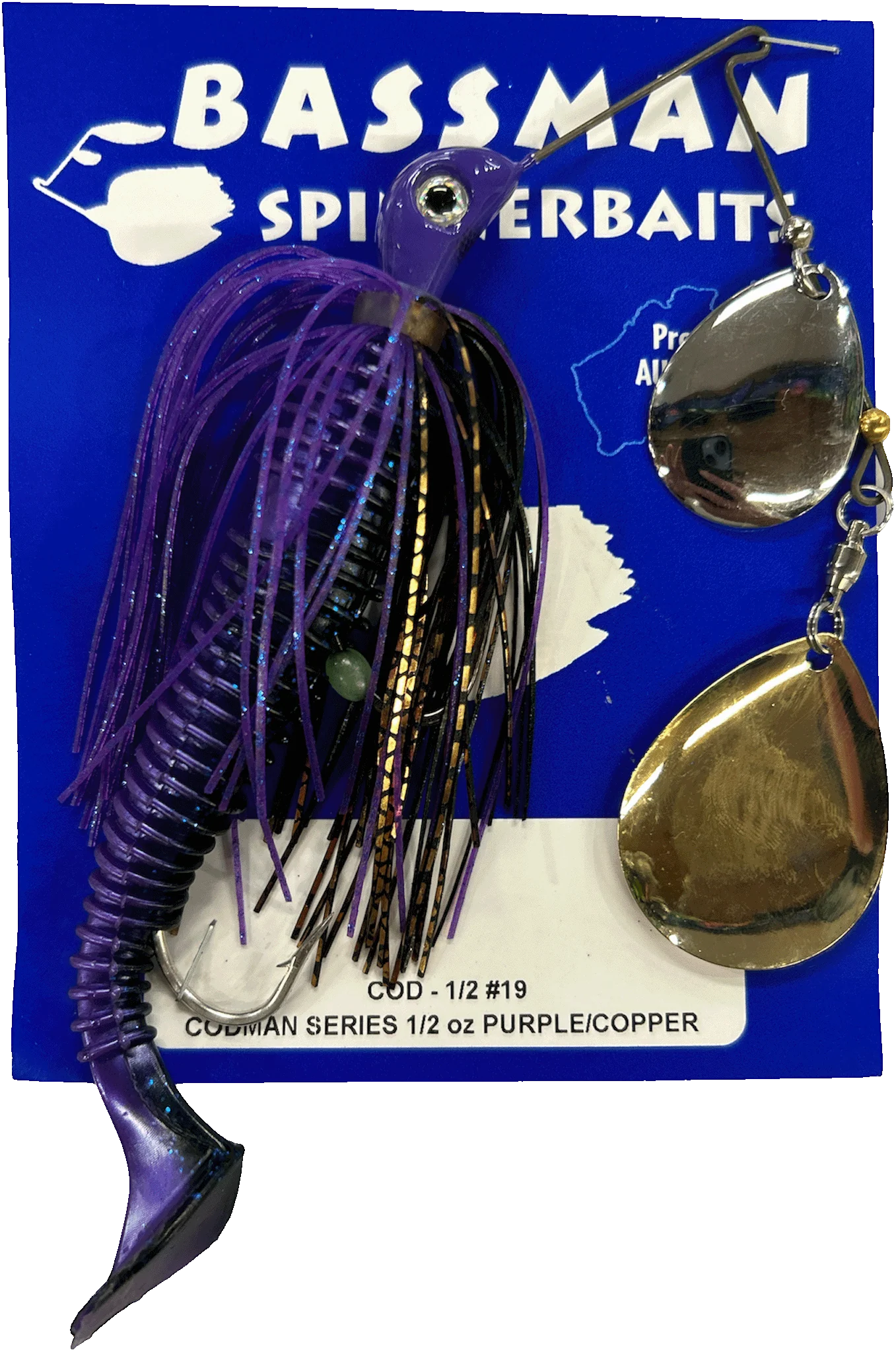 Bassman Spinnerbaits Codman Series 1/2oz - Image 3