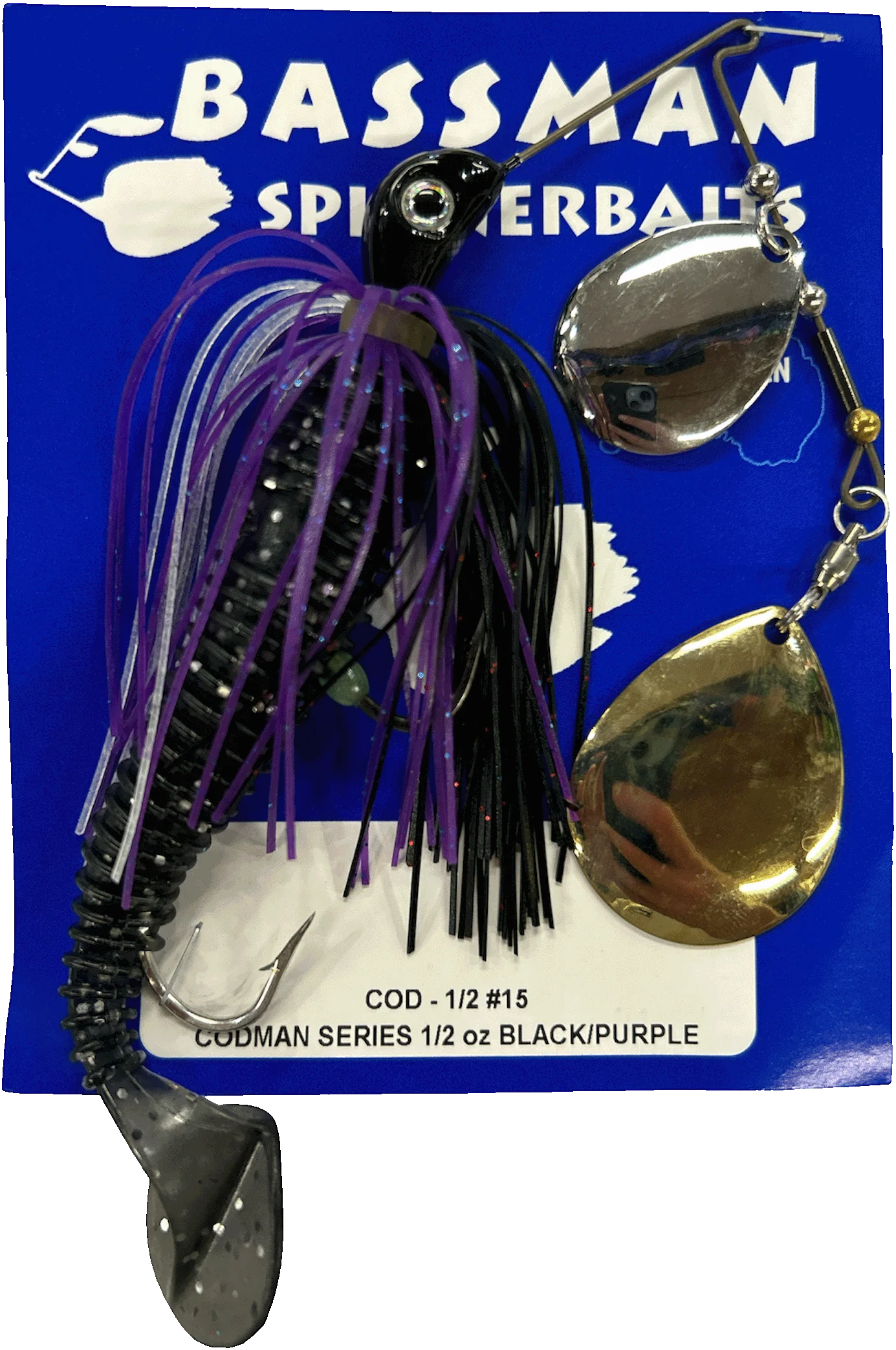 Bassman Spinnerbaits Codman Series 1/2oz - Image 5