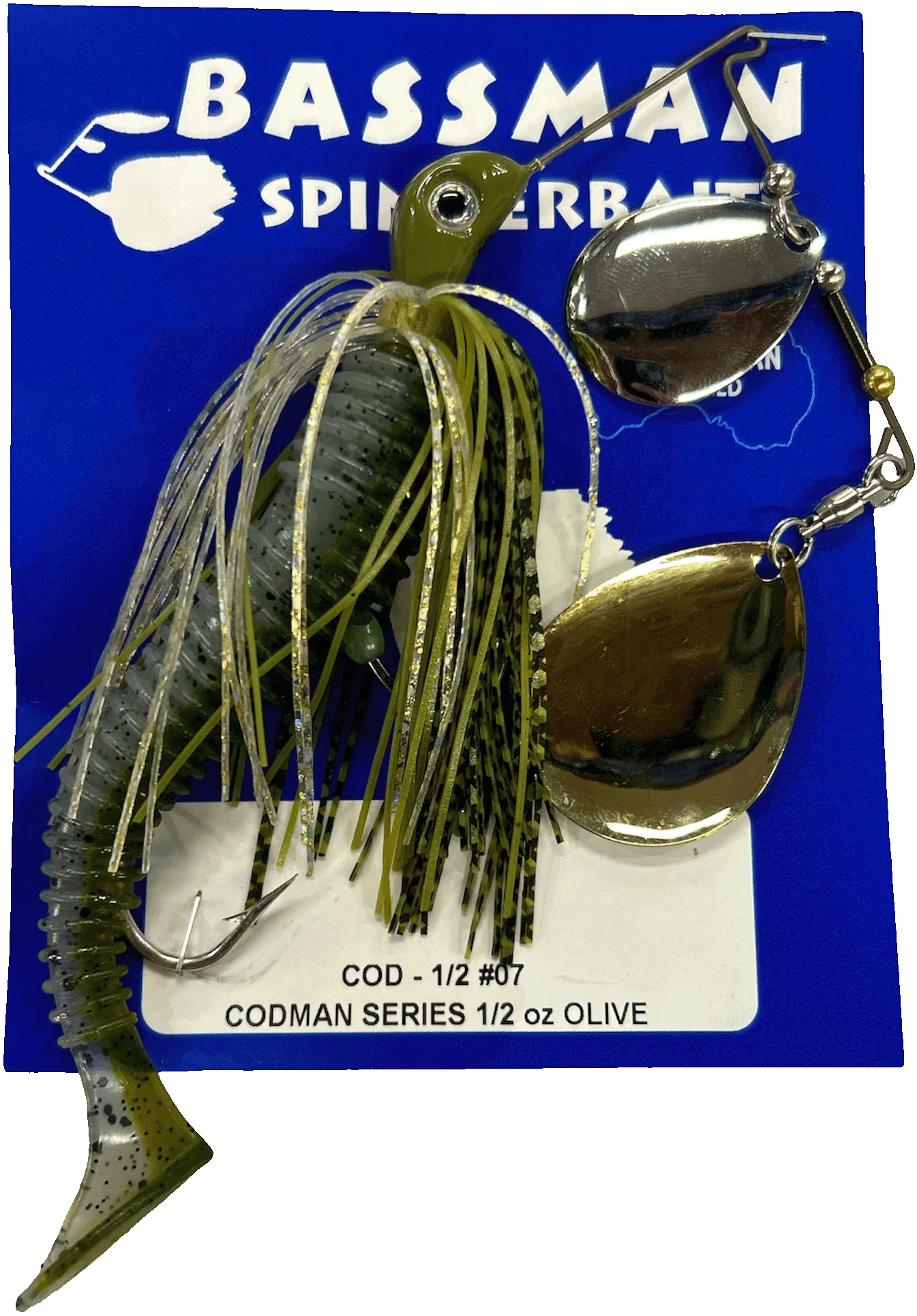 Bassman Spinnerbaits Codman Series 1/2oz - Image 7