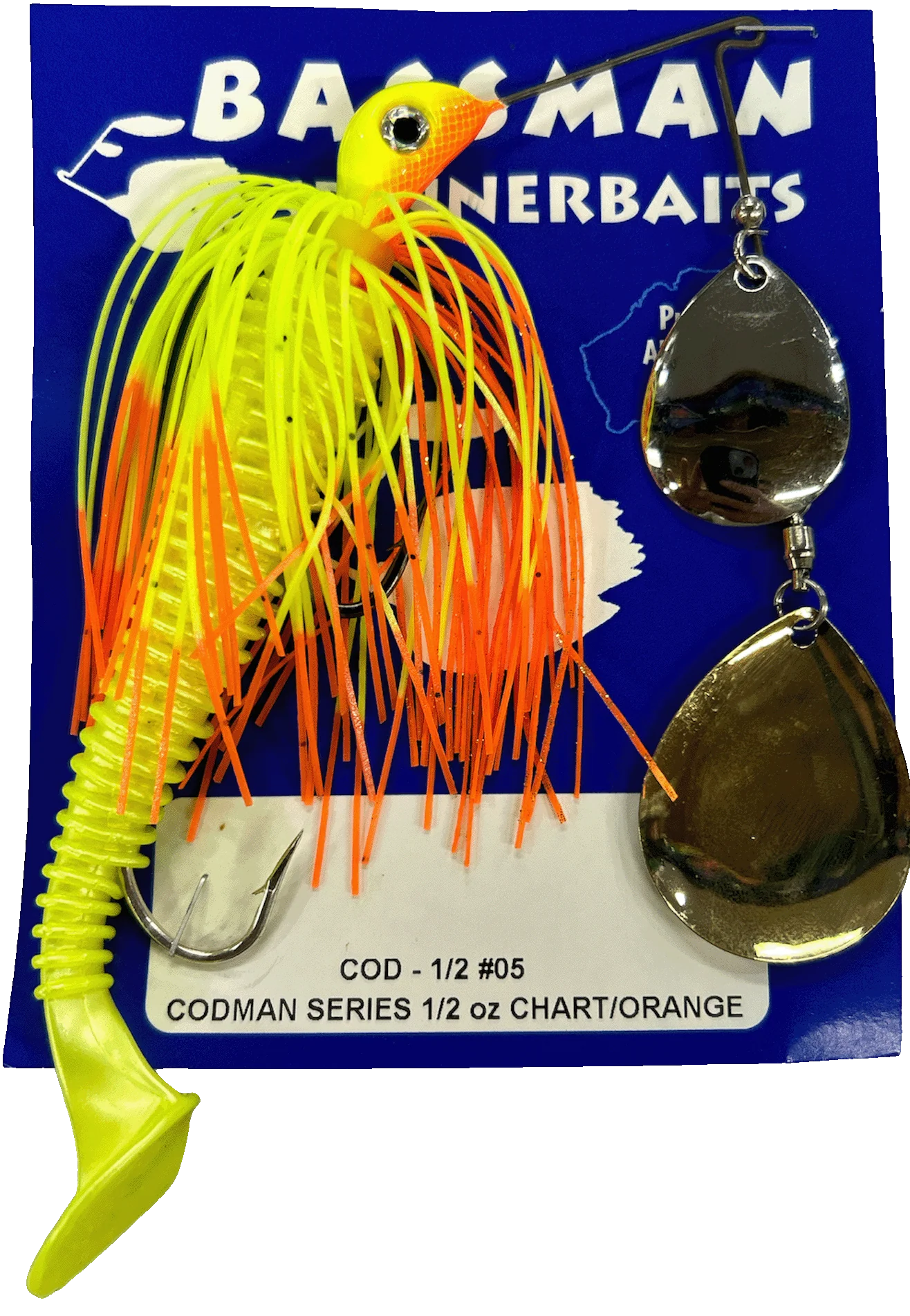 Bassman Spinnerbaits Codman Series 1/2oz - Image 8