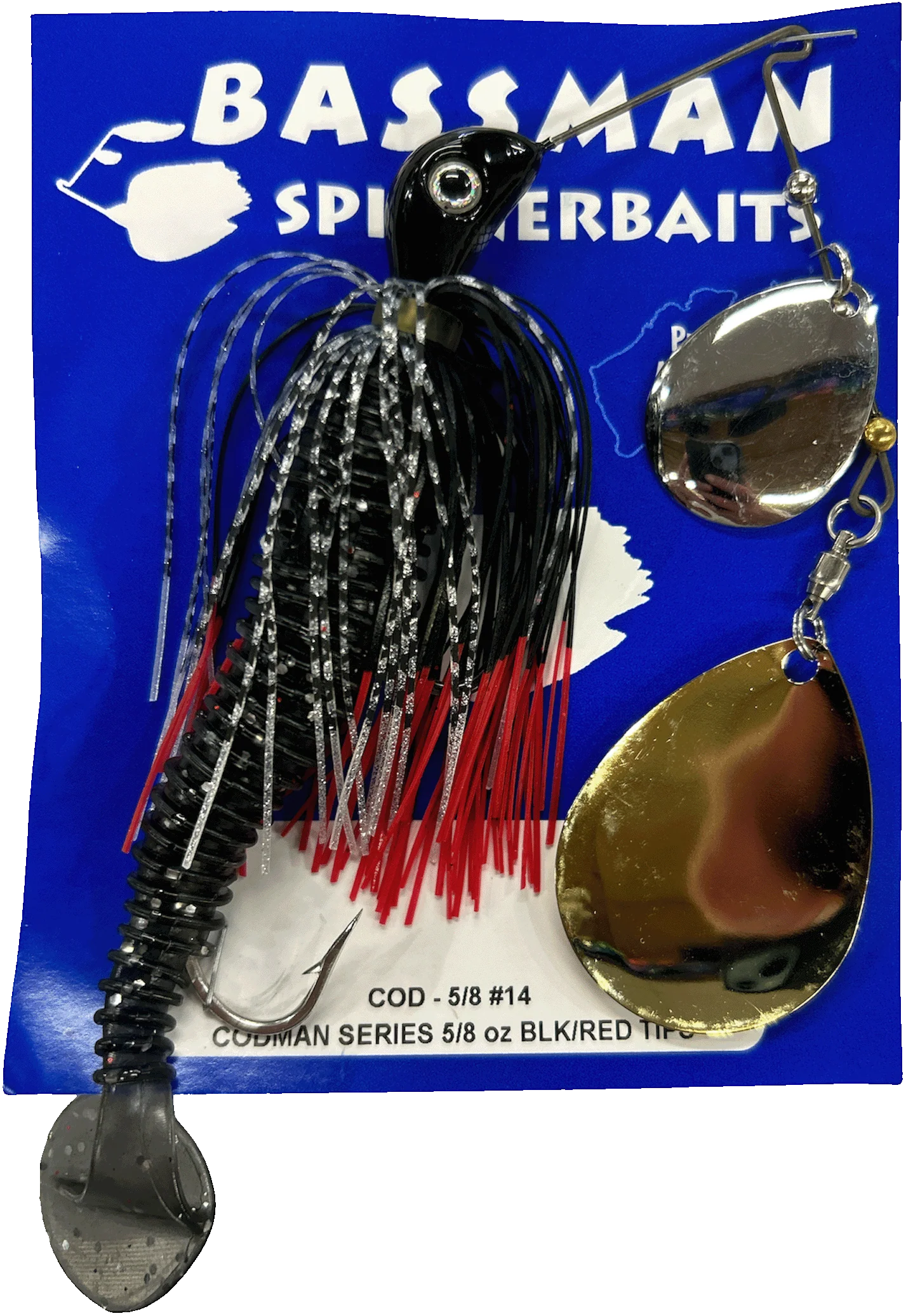 Bassman Spinnerbaits Codman Series 5/8oz - Image 4