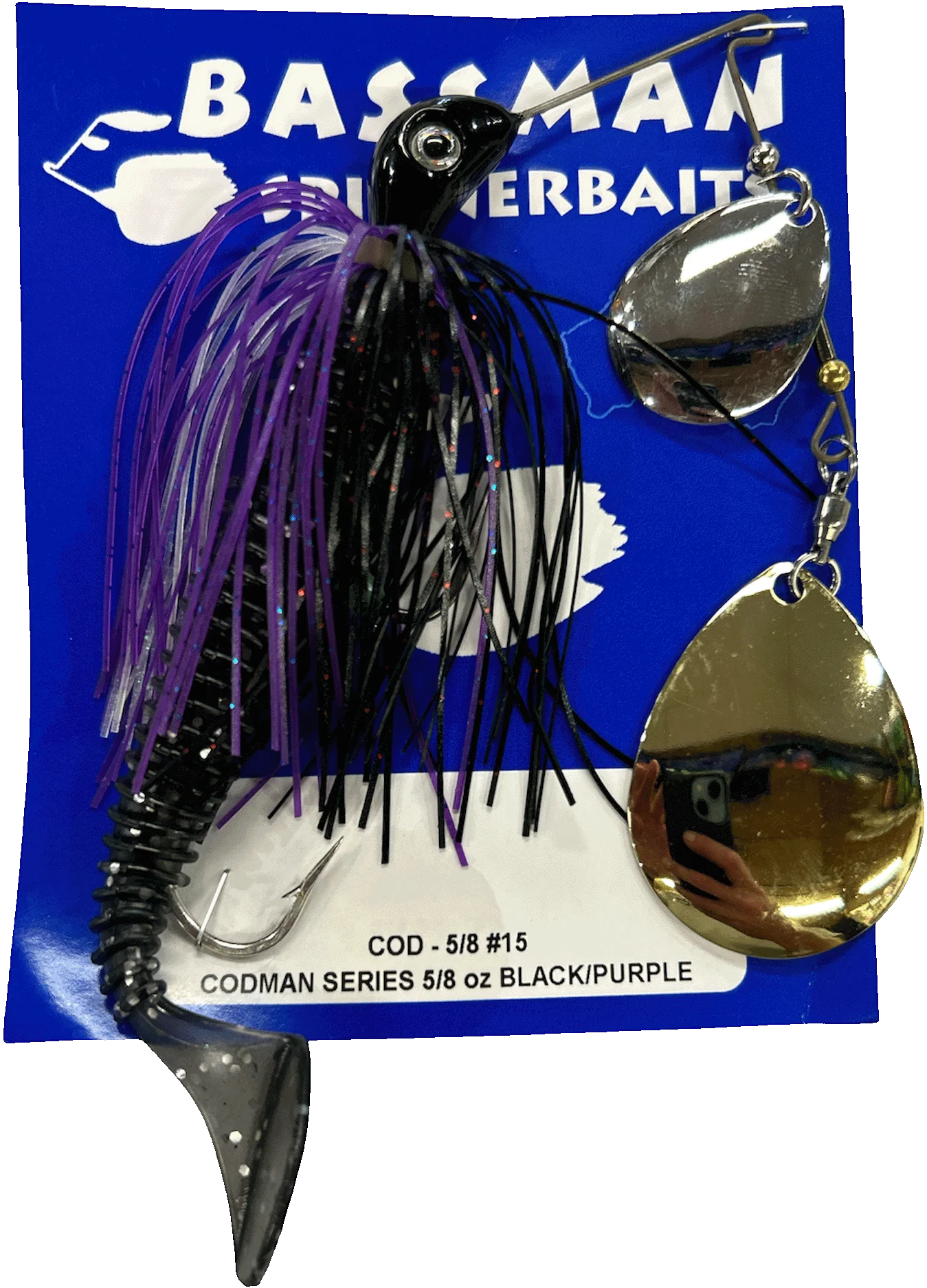 Bassman Spinnerbaits Codman Series 5/8oz - Image 5