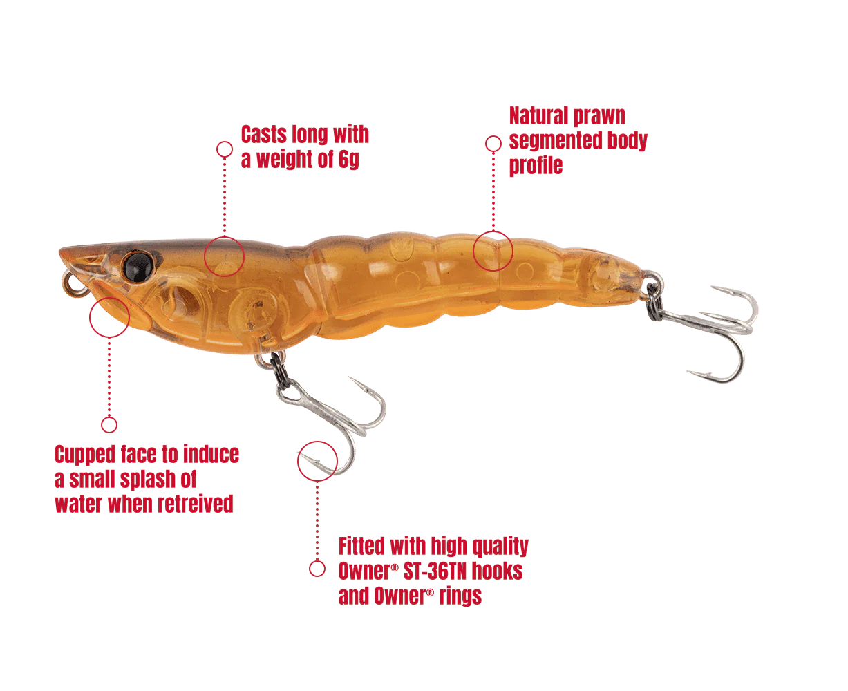 Berkley Pro-Tech Prawn Walker 75mm - Image 3