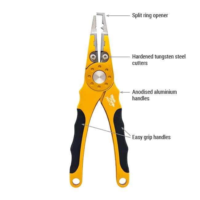 Black Magic Split Ring Pliers - Gold - Image 2