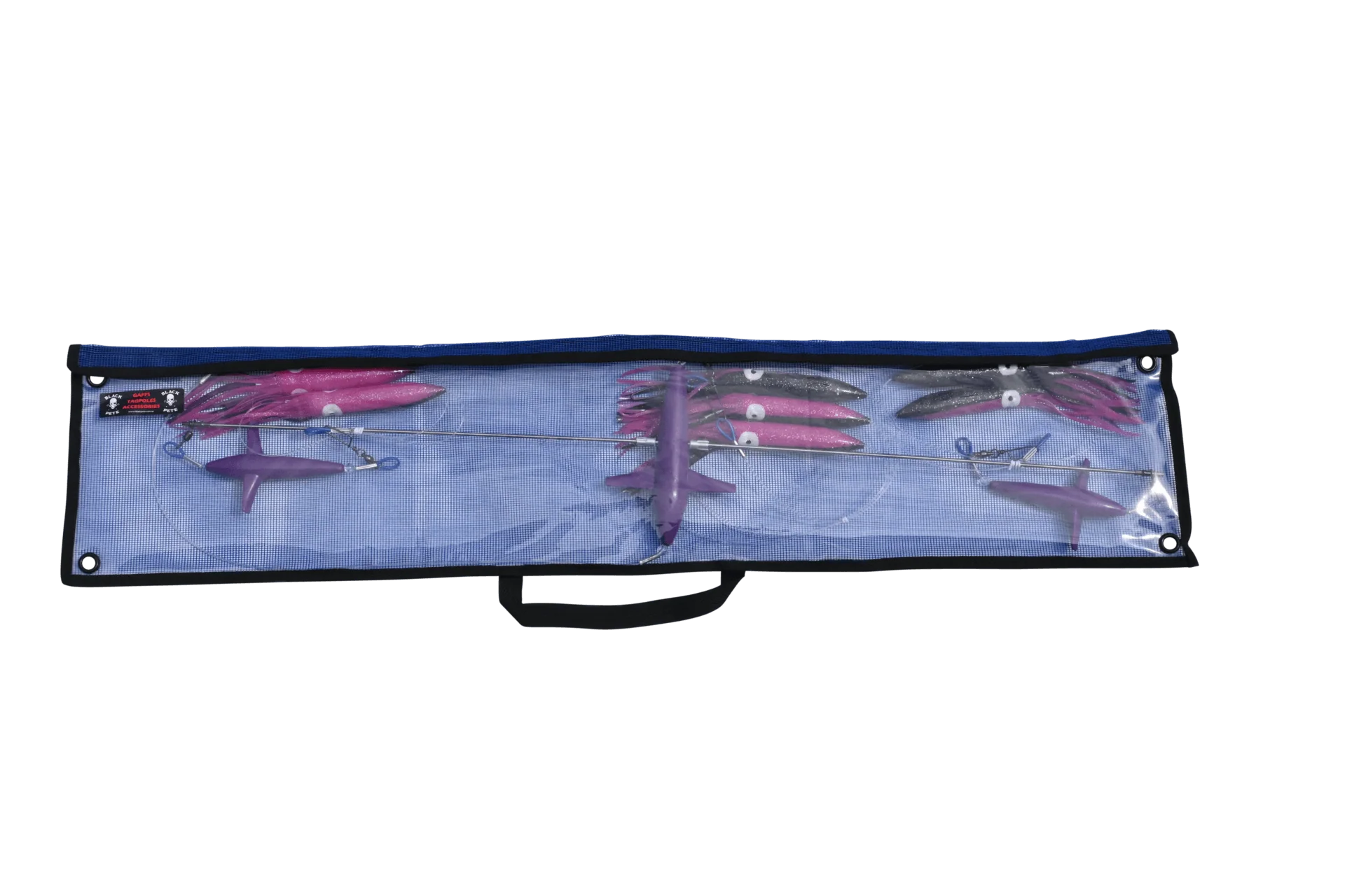 Black Pete 36in Titanium Bird Spreader Bar With Bulb Squid - Image 6