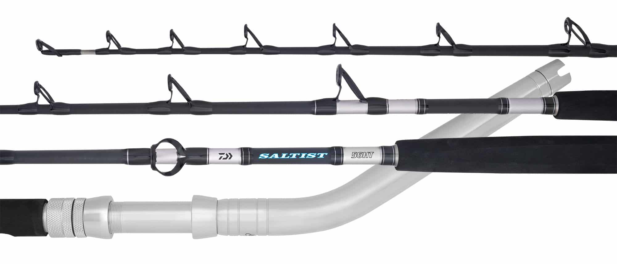 Daiwa Tanacom 1200/ Daiwa Saltist Dendoh Rod 6'4"HT 80-200lb (Swivel Tip)/ Daiwa J-Braid 80lb Bulk Spooling - Multicolour - Image 3