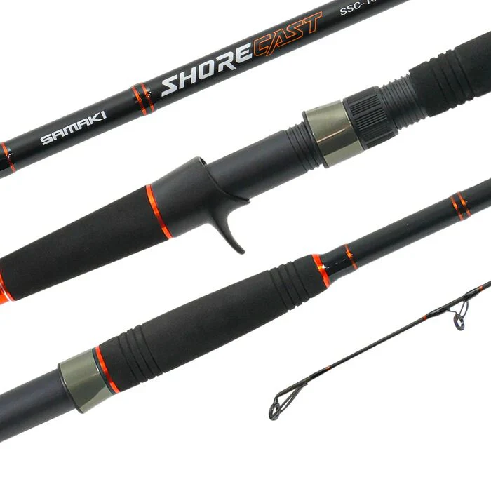 Samaki Shore Cast 10'6" 2pc 30-50lb/ Samaki Saltan 8000/ Daiwa J-Braid 50lb 300m - Multicolour - Image 3