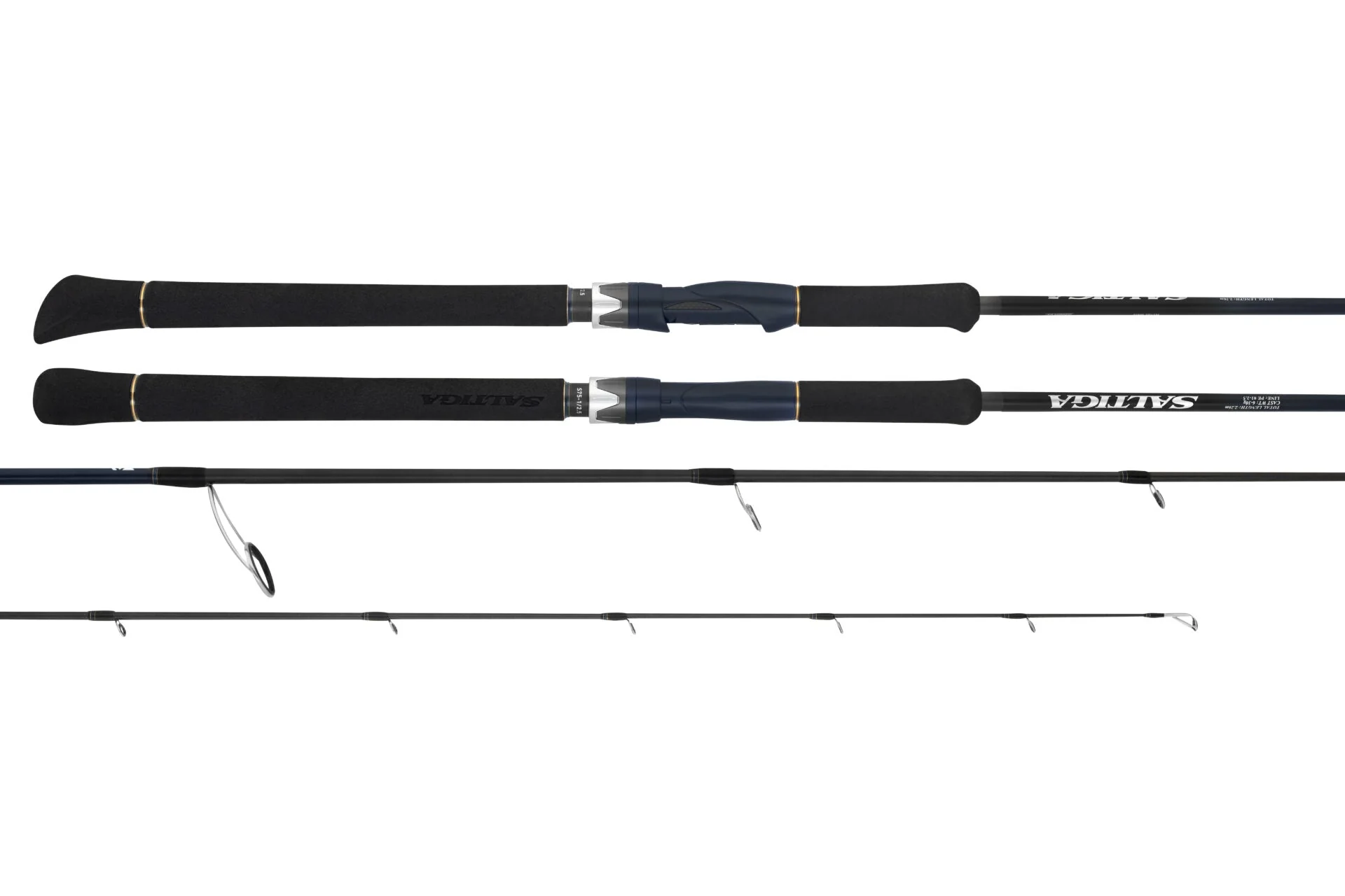 Daiwa 25 Saltiga 7'5" pe 1/2.5/ Daiwa 23 Saltiga 4000-XH/ Daiwa Saltiga12 36lb pe 2 300m - Grey - Image 3