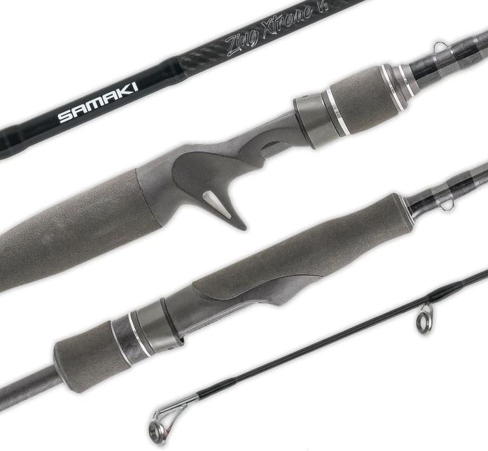 Samaki Zing Xtreme V3 7'4" 2pc 15-30lb/ Daiwa 20 Tatulion HD 200H/ Daiwa J-Braid 30lb 150m - Chartreuse - Image 3
