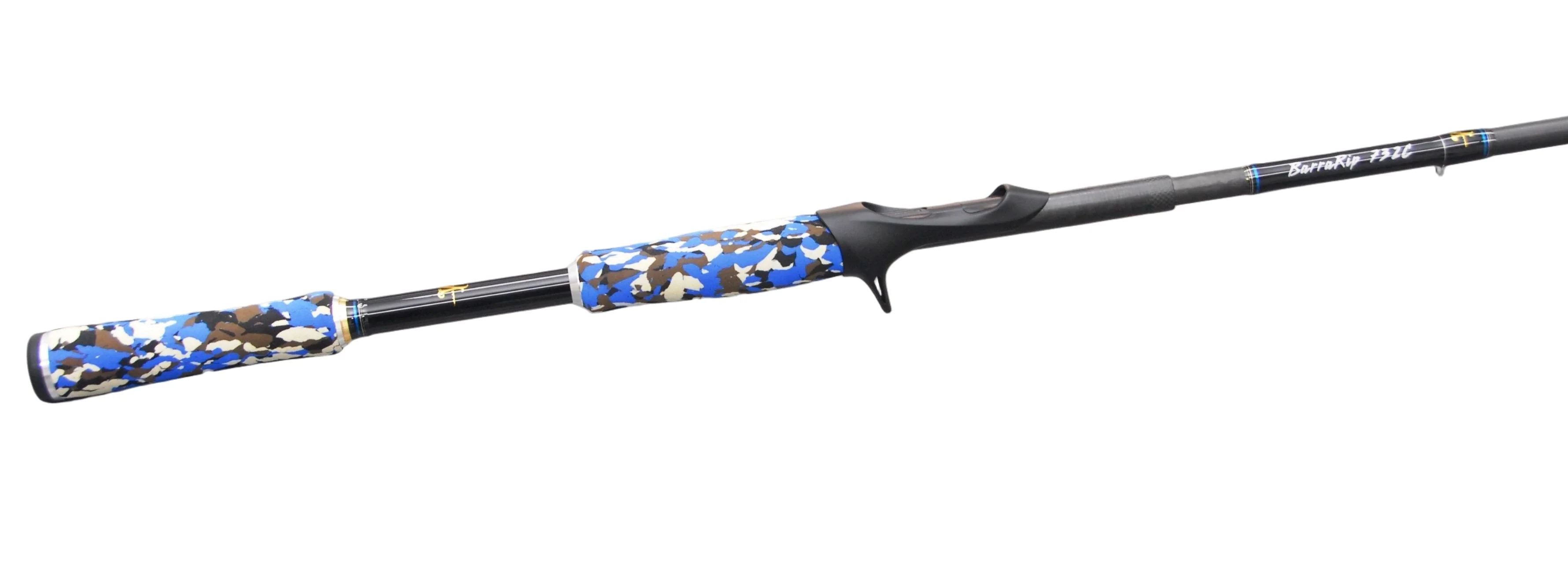 Millerods Barra-Rip 7'3" 2pc/ Shimano Curado DC 200HG/ Daiwa J-Braid 30lb 150m - Chartreuse - Image 3