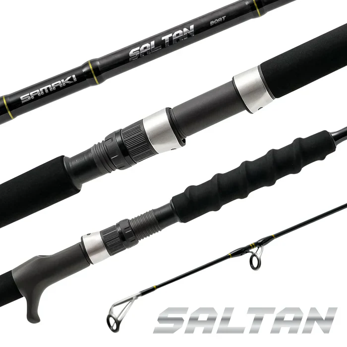 Samaki Saltan 6'6" 1pc 20-40lb/ Samaki Saltan 6000/ Daiwa J-Braid 30lb 300m - Multicolour - Image 3