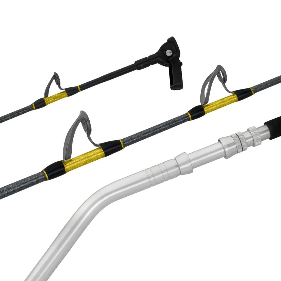 Shimano Beastmaster 9000B/ Shimano Status Elite Deep Drop Rod 6'8" PE 5-8/ Daiwa J-Braid 80lb Bulk Spooling - Multicolour - Image 3