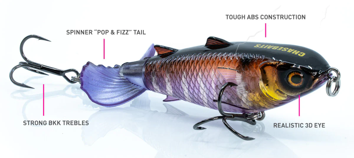 Chasebaits Drunken Mullet Jnr 70mm - Image 11