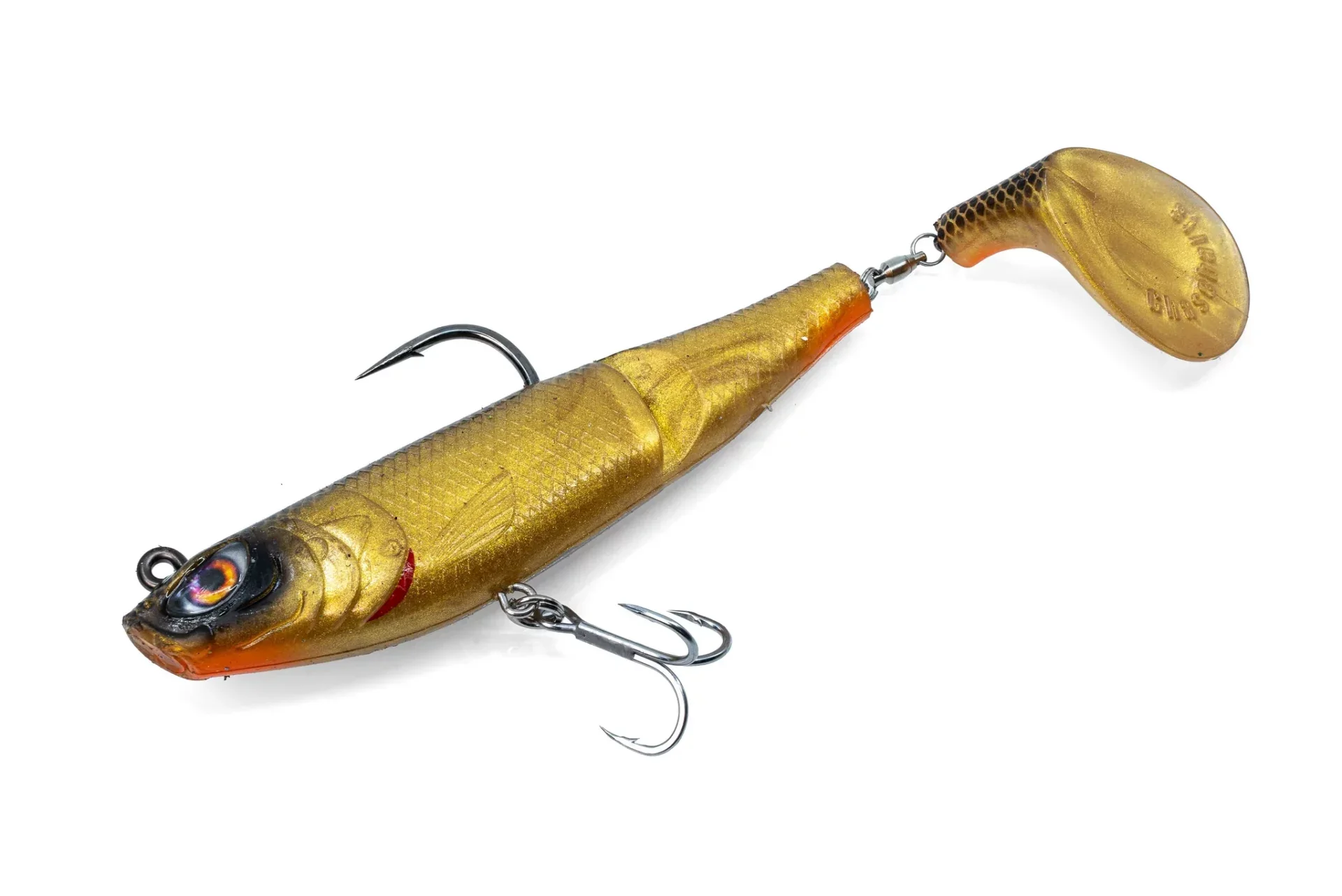 Chasebaits The Swinger 90mm Rigged Soft Plastic Swimbait - Image 6