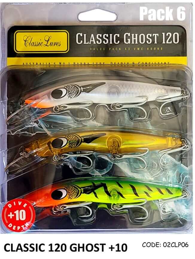 Classic Lures Barra Ghost 120mm - 3 Pack - Image 3