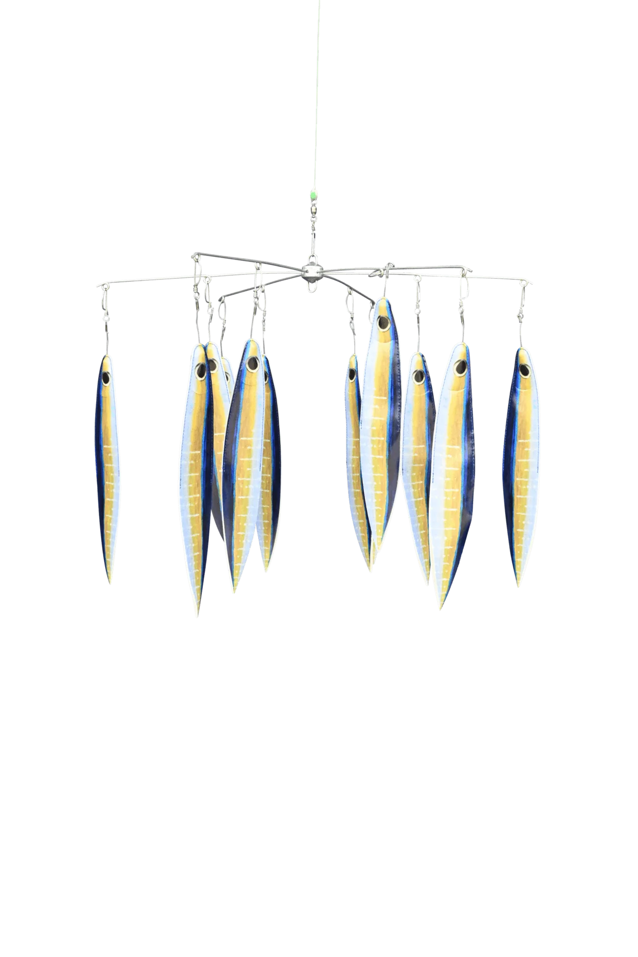 Fire Tailz FR 24in Dredge with Painted Yellowfin Strips - Image 2