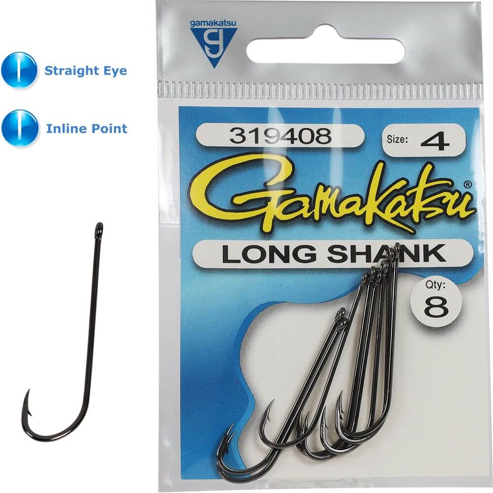 Gamakatsu Long Shank Hooks - Image 3