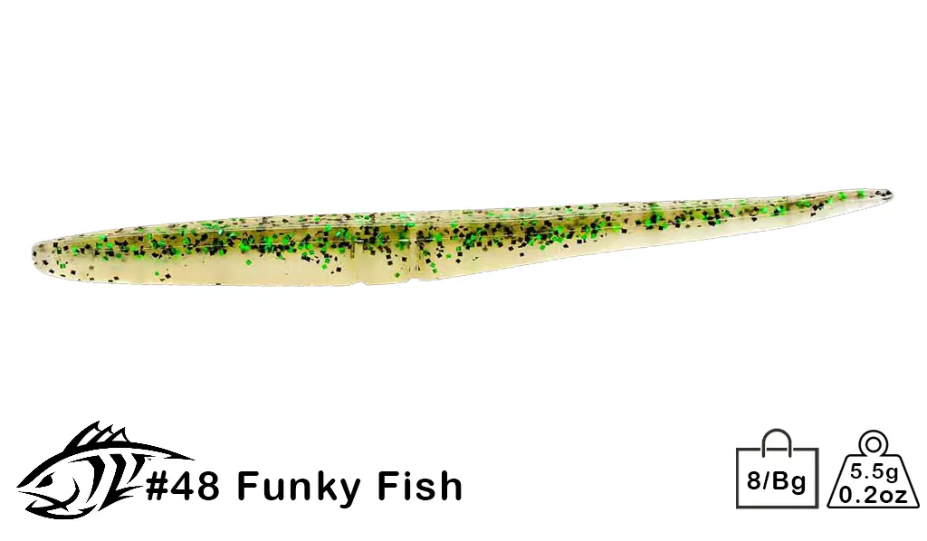 Lunker City Slug-go 4.5in Unrigged - Image 5