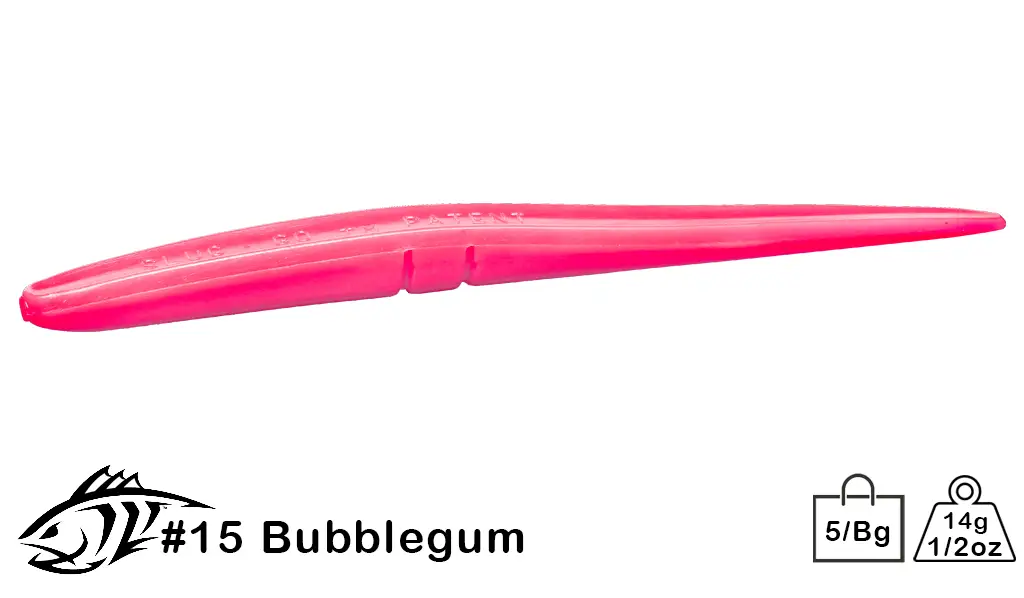 Lunker City Slug-Go 7.5in Unrigged - Image 4