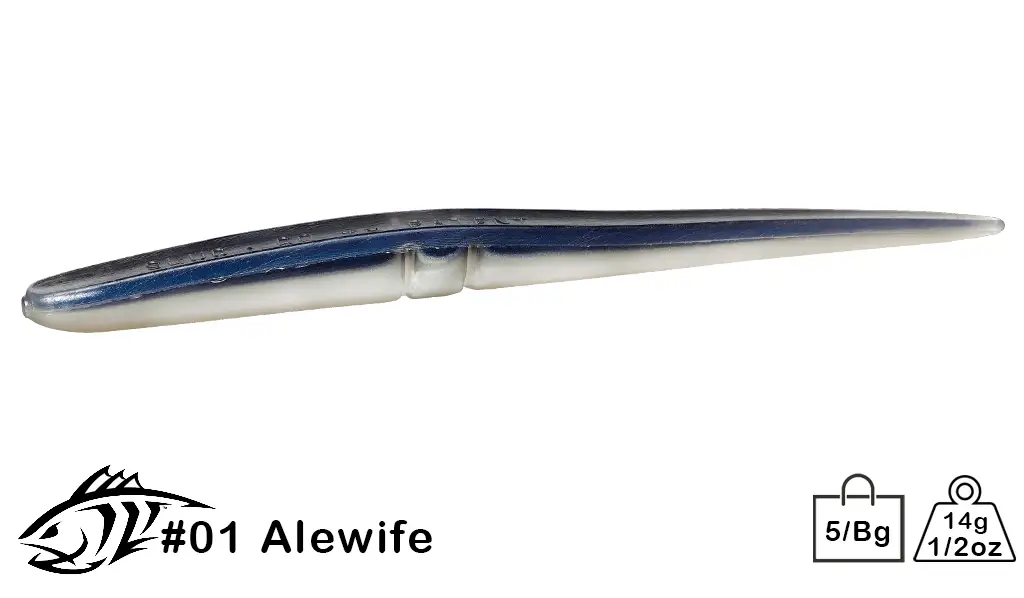 Lunker City Slug-Go 7.5in Unrigged - Image 5