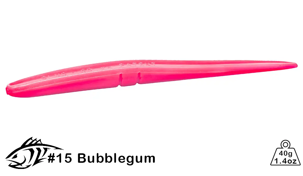 Lunker City Slug-Go 9in Unrigged - Image 3