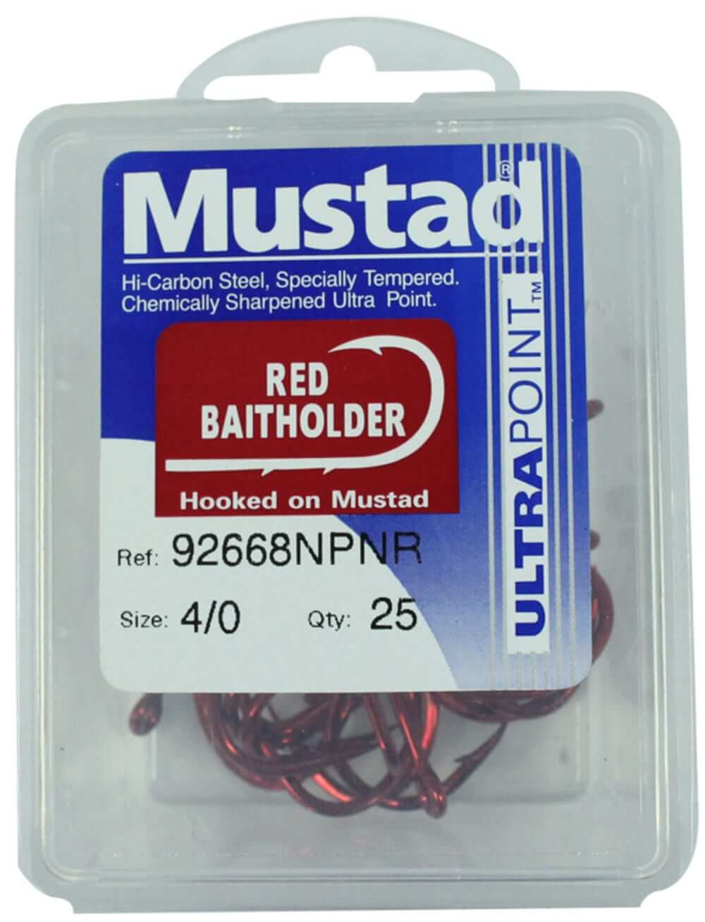 Mustad Red Baitholder Beak - Image 2