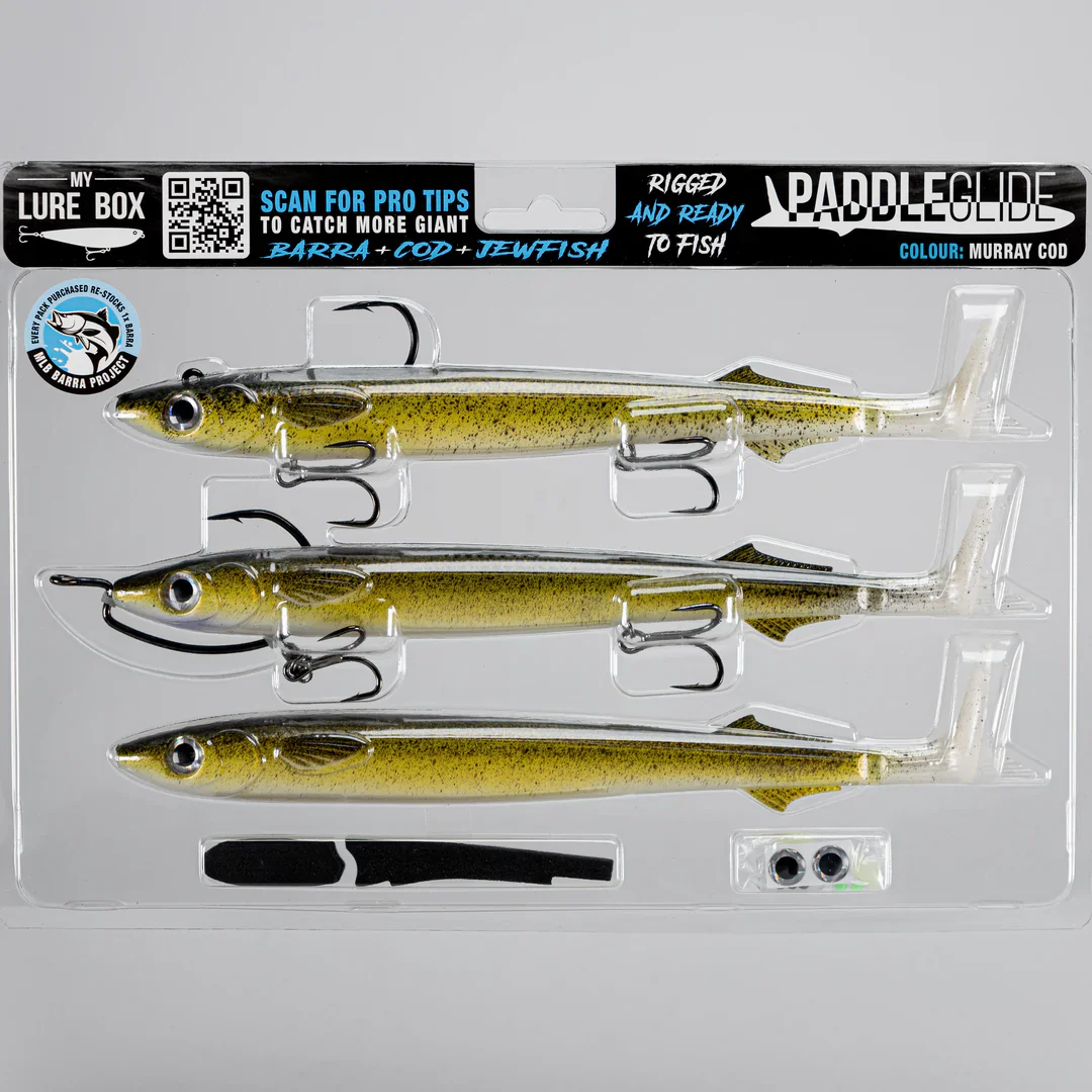 My Lure Box Paddle Glide Soft Plastic Lure - Image 5