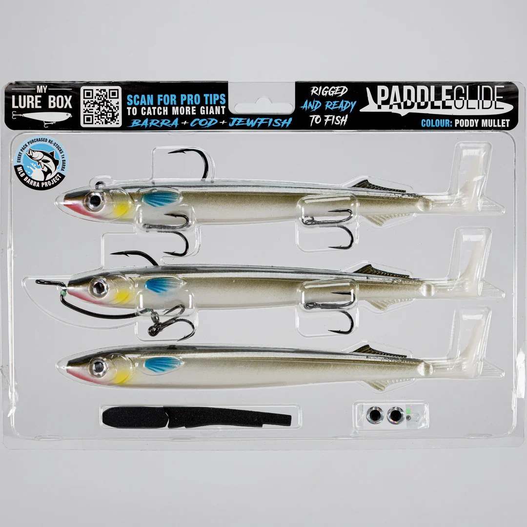 My Lure Box Paddle Glide Soft Plastic Lure - Image 6