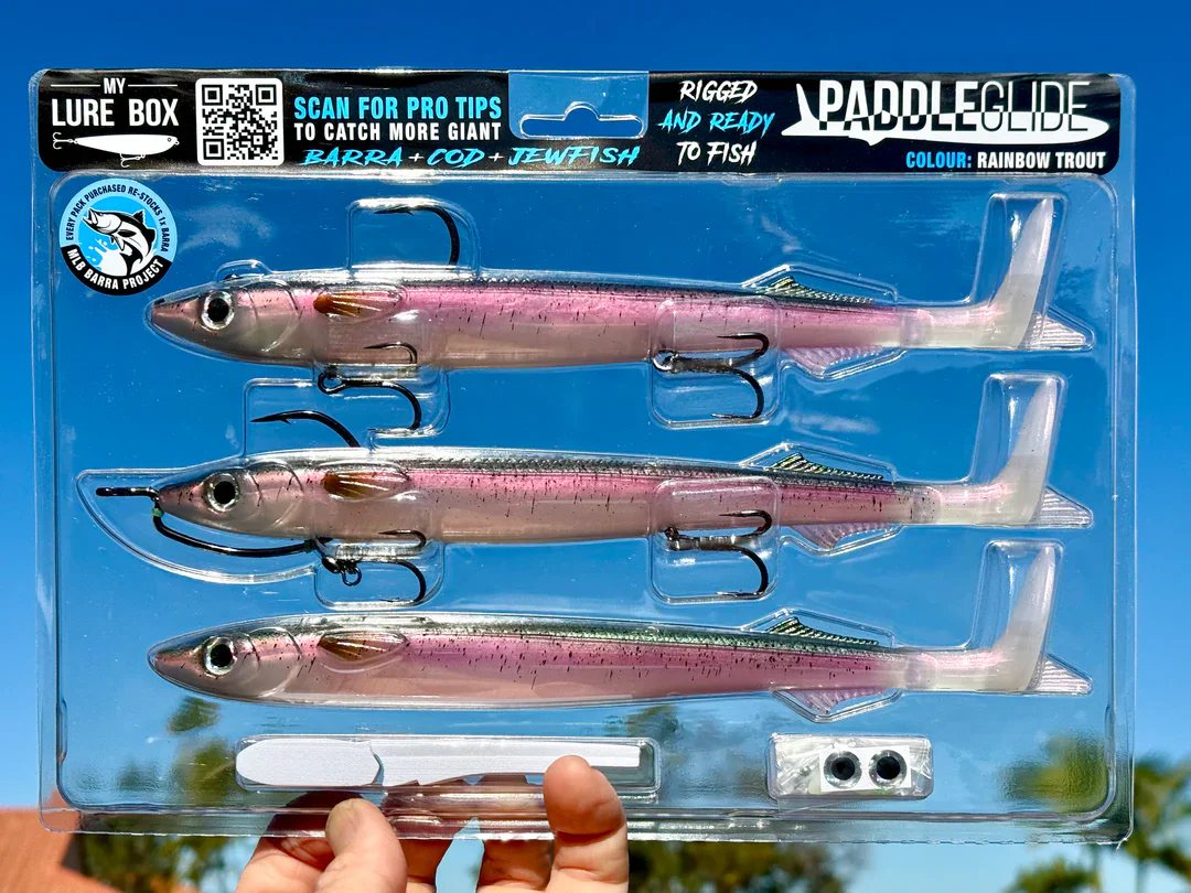 My Lure Box Paddle Glide Soft Plastic Lure - Image 8