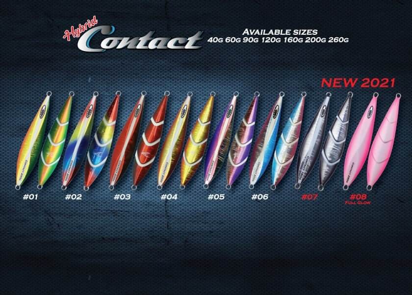 Oceans Legacy Hybrid Contact Jig Rigged 40g