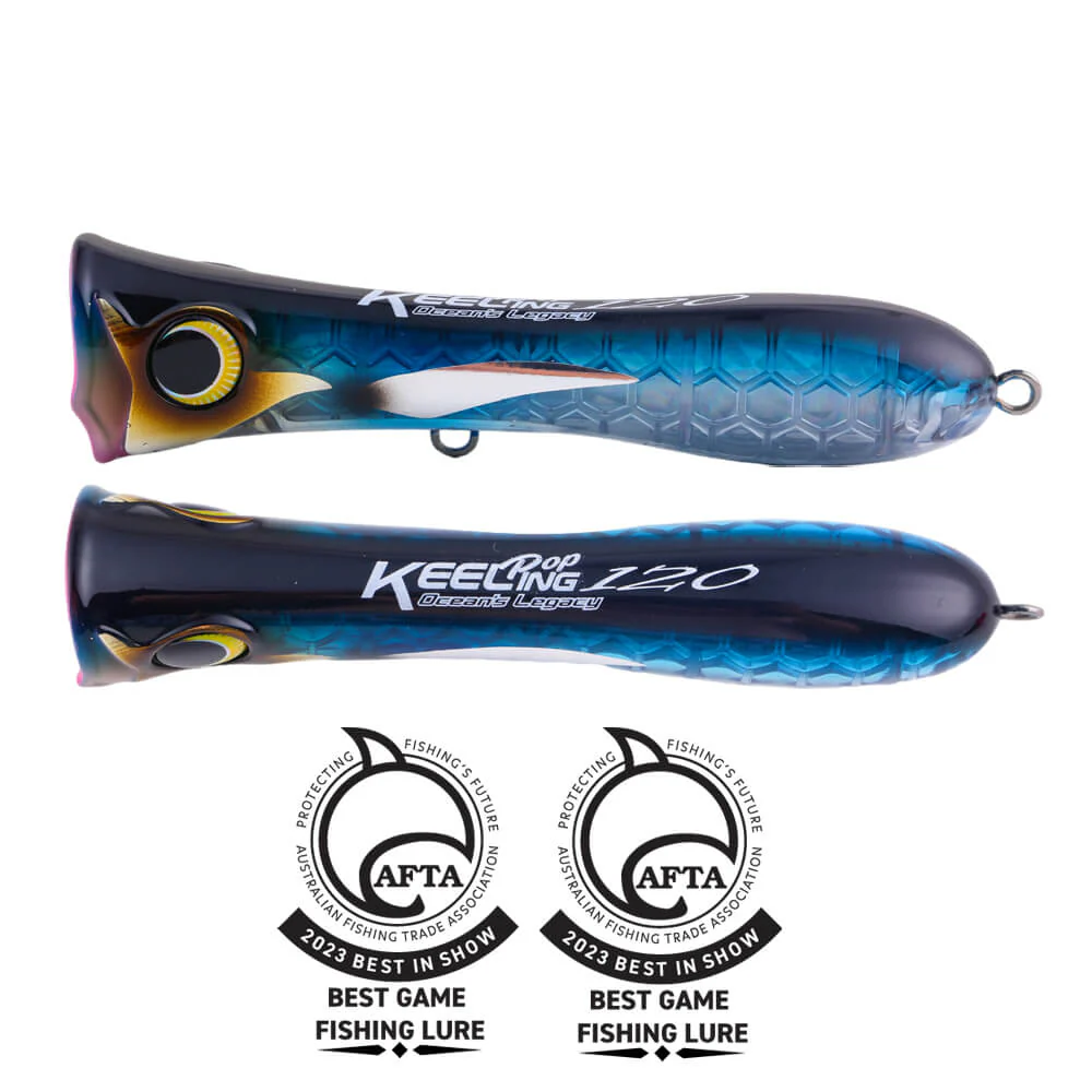 Oceans Legacy Keeling Pop 120mm Rigged Popper - Image 5