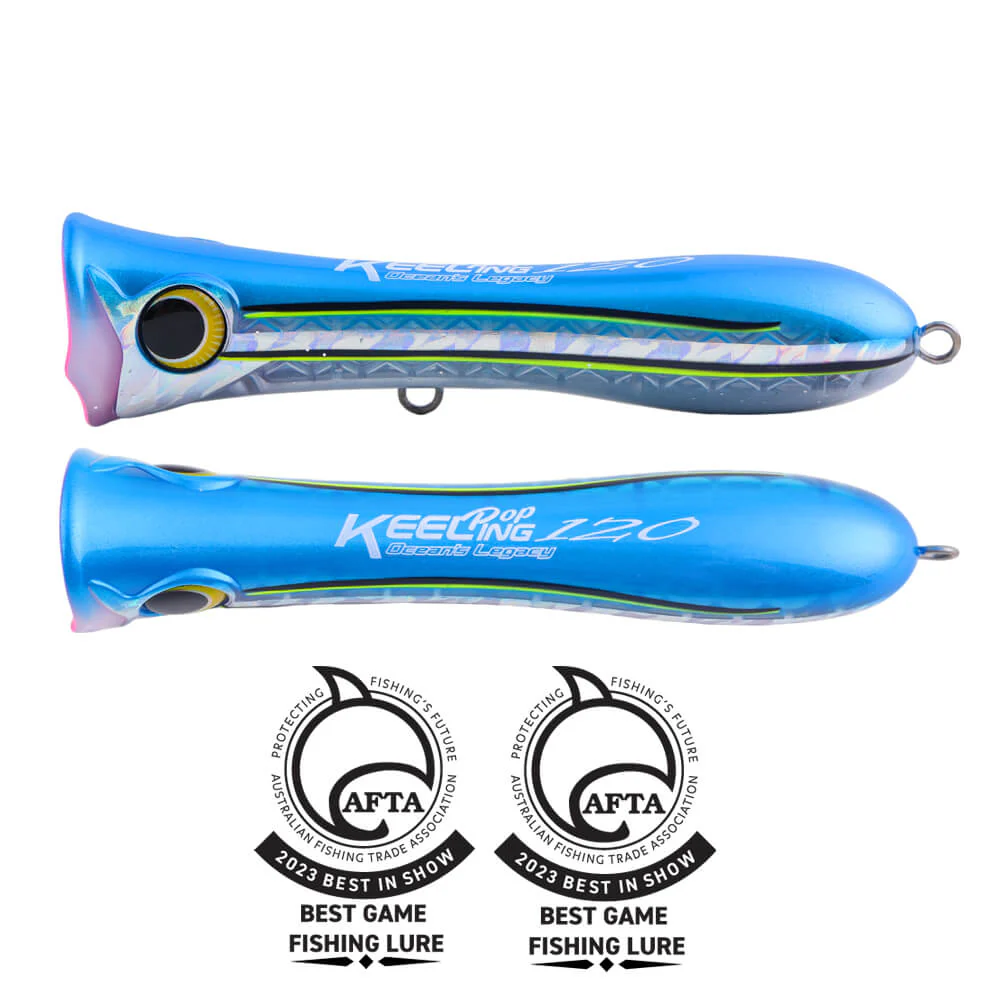 Oceans Legacy Keeling Pop 120mm Rigged Popper - Image 6