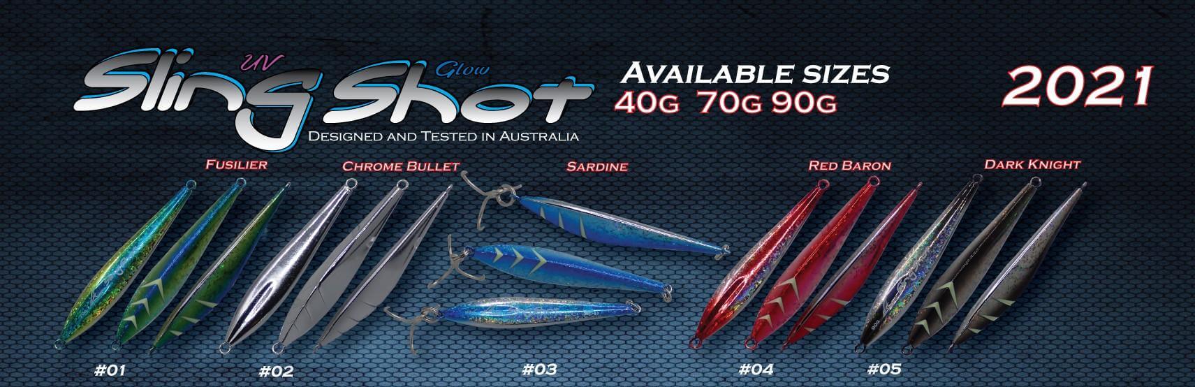 Oceans Legacy Sling Shot Metal Casting Lure 40g