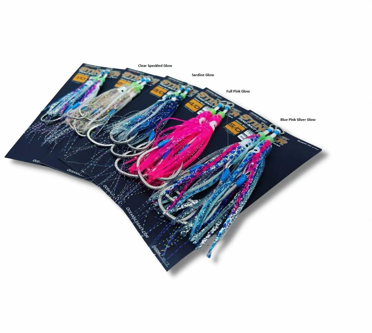 Oceans Legacy Stinger Twin Assist Tako Bait 1/0 22.5lb 2pc