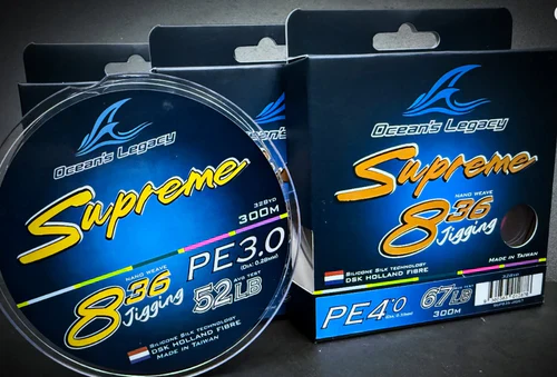Ocean's Legacy Supreme 836 Jigging Braid 300m