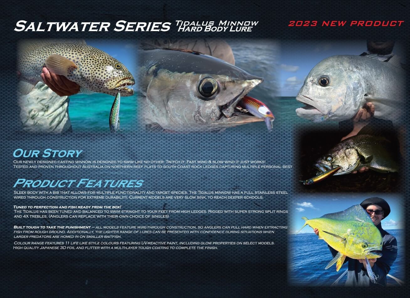 Oceans Legacy Tidalus Minnow 125mm 32g - Image 2