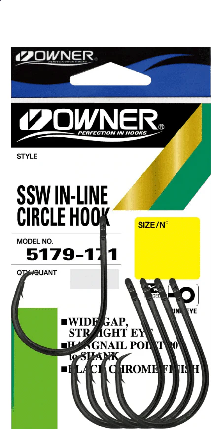 Owner SSW Inline Circle Hooks