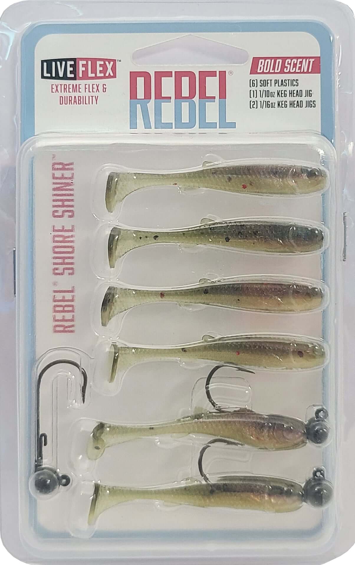 Rebel Liveflex Shore Shiner Soft Plastics - Image 5