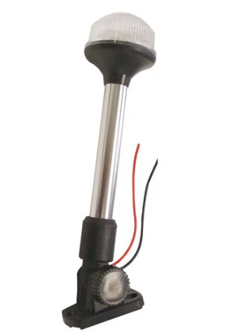 RWB LED Nav Light 12v Folding Down Mount