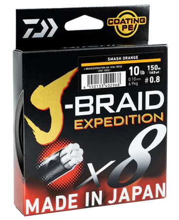 Samaki C-12 V4 7'6" 2pc (Butt Join) 15-30lb/ Daiwa 25 Revelry HD  5000D-CXH/ Daiwa J-Braid Expedition 25lb 300m - Orange - Image 4