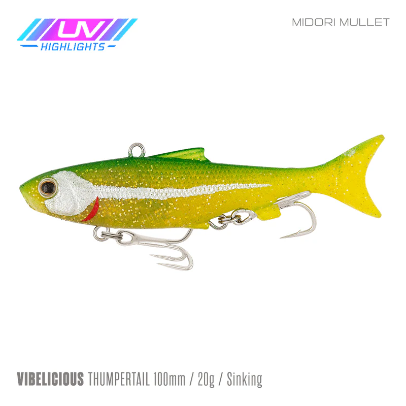 Samaki Vibelicious Thumper 100mm Soft Vibe - Image 12