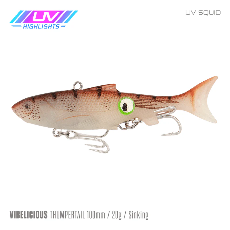 Samaki Vibelicious Thumper 100mm Soft Vibe - Image 21