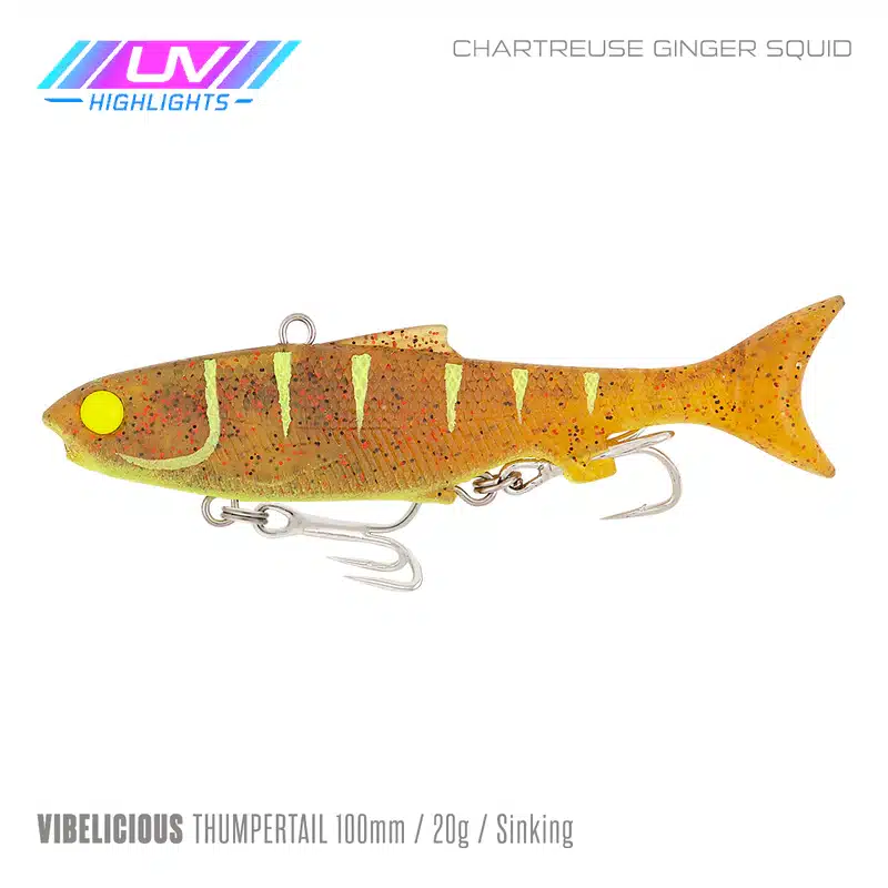 Samaki Vibelicious Thumper 100mm Soft Vibe - Image 24