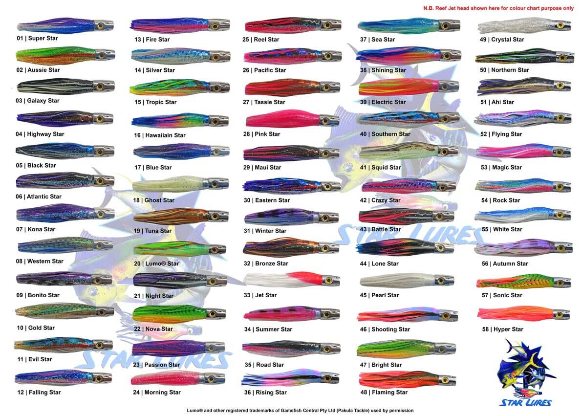 Star Lures 3in Reef Jet Skirted Trolling Lure - Image 2